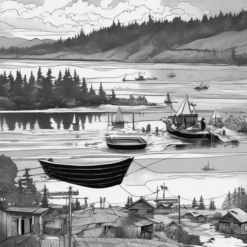 Library boat drifting where docks should be.